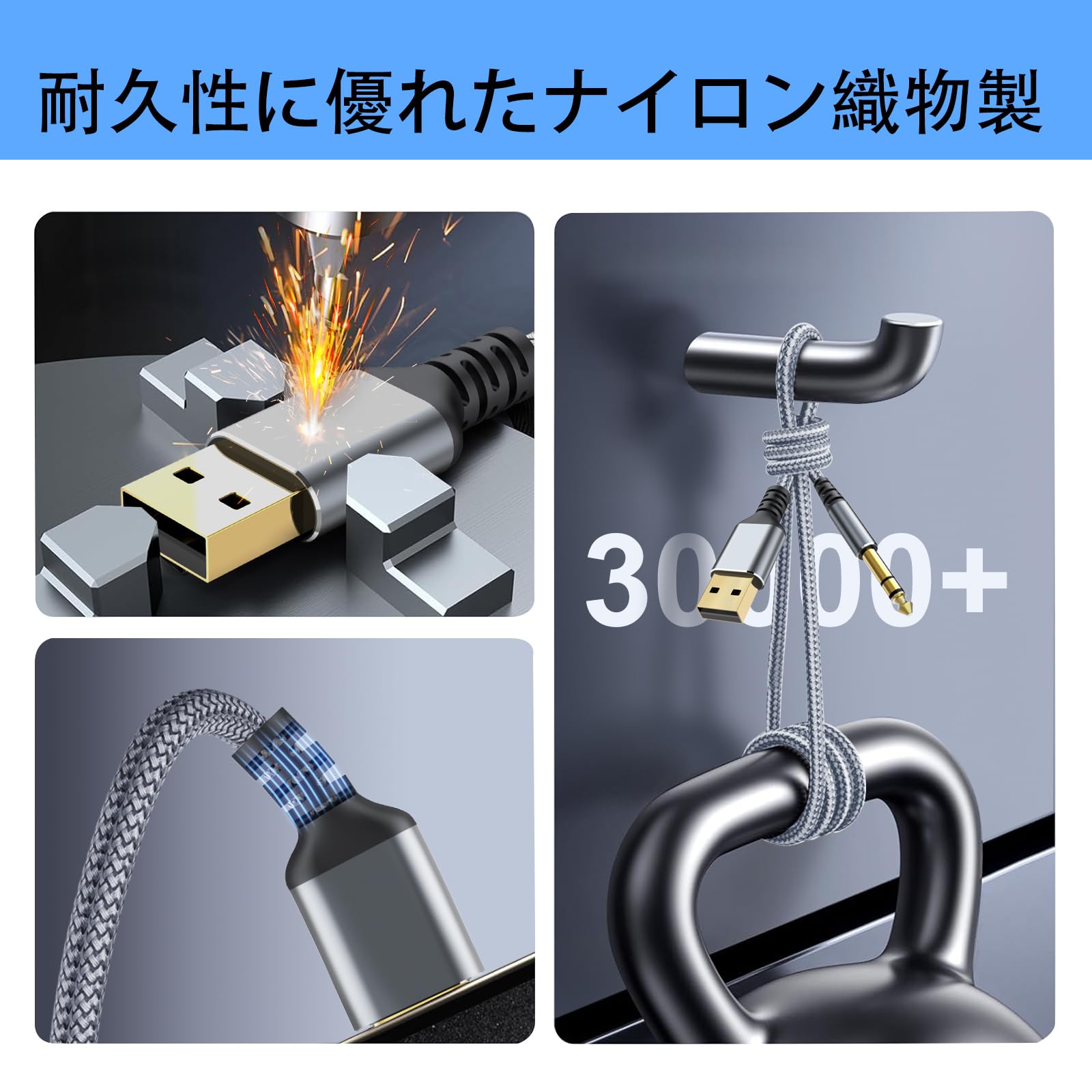 Amazon.co.jp: USB to 6.35mm ステレオ標準プラグケーブル USB - 6.35